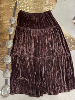 Bison Brown Velvet Skirt- Double D -Fashion Clothing Shop 417D1388 6131 4482 895C 0866A1738E82 1 105 c 1