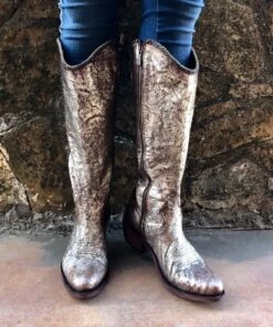 Liberty Black Cabra Buffed Metal Boot