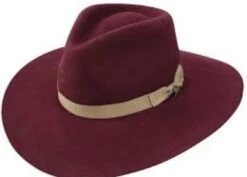 Charlie 1 Horse - Highway Hat Burgundy #1