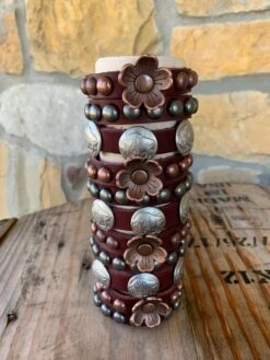Studded Leather Bracelets