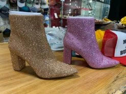 Betsey Johnson SB Cady Rhinestone World Bootie -Fashion Clothing Shop IMG 0863