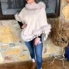 Foxy Mama Poncho -Fashion Clothing Shop IMG 1393