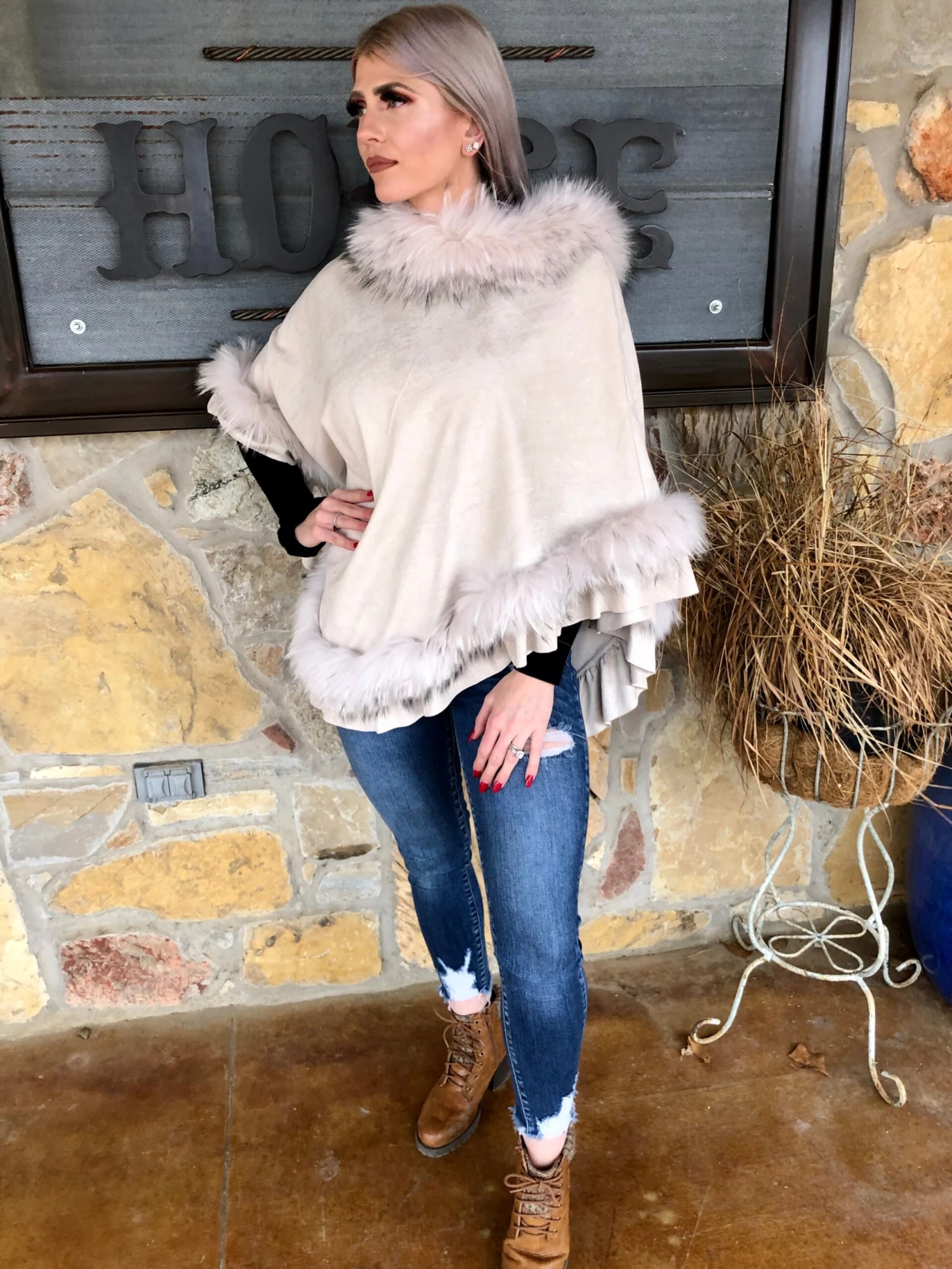 Foxy Mama Poncho 3 Foxy Mama Poncho