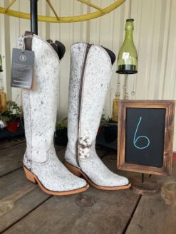 Kendra Liberty Black Tall Cowhide Boots -Fashion Clothing Shop IMG 1420 1