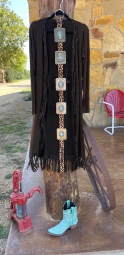 Reba Fringed Cardigan By T-Party -Fashion Clothing Shop IMG 1639