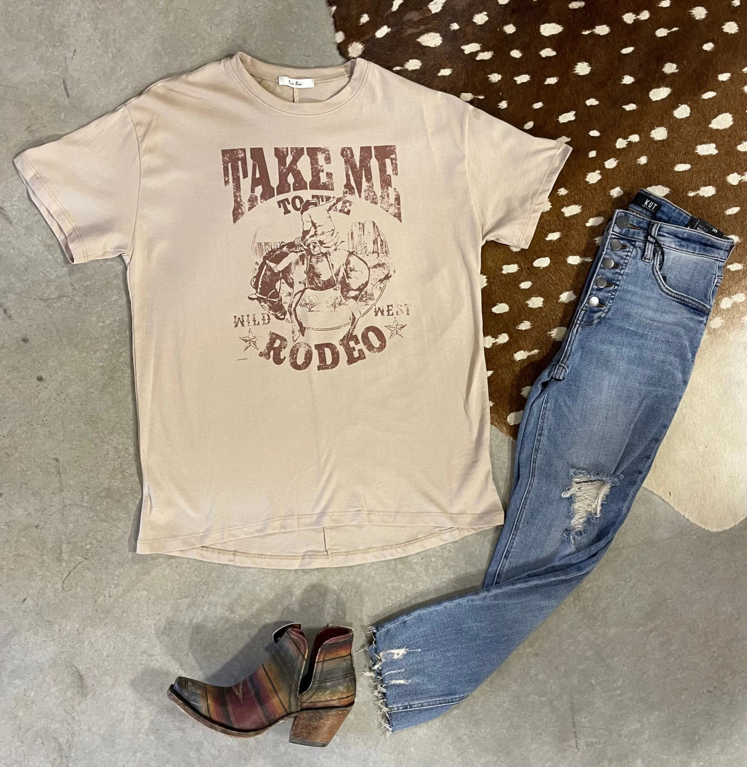 Take Me To The Rodeo By Tres Bien