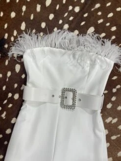 Feather Jumpsuit By Main Strip -Fashion Clothing Shop IMG 1924 40446a2c f302 448c 951c 8fddaead087c