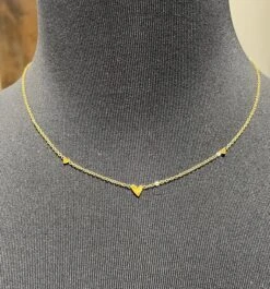 Alice Heart Of Gold Necklace-Nikki Smith