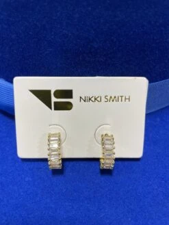 Esther Gold & Crystal Hoop - Nikki Smith