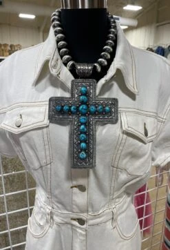 Our Father Cross Necklace