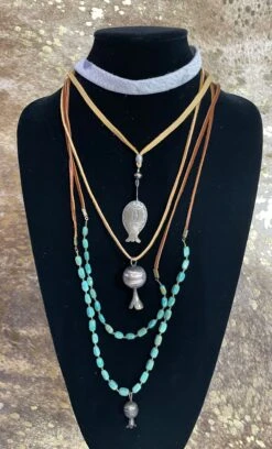 Chelsea Collette Concho Wrap Necklaces