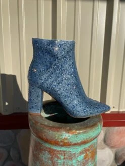 Steve Madden Betsey Johnson SB Cady Rhinestone World Bootie (Continued)