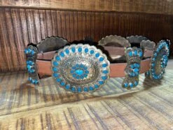 Barbosa Rainbow Concho Belt -Fashion Clothing Shop IMG 7151