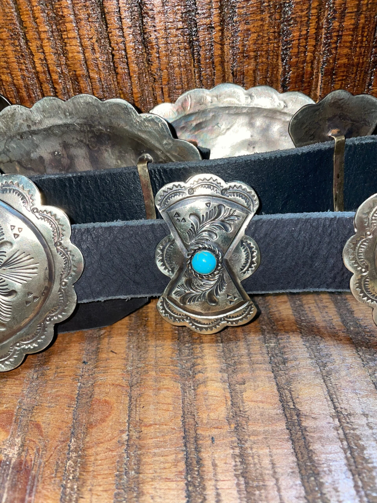 Barbosa Guadalupe Woman Concho Belt 4 Barbosa Guadalupe Woman Concho Belt - Image 2