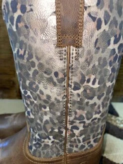 Ariat Round Up Metallic Leopard Boots -Fashion Clothing Shop IMG 7599