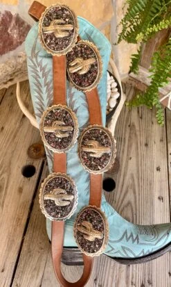 Barbosa Saguaro Concho Belt
