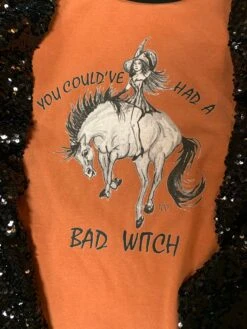 Could've Had A Bad Witch Graphic Tee -Fashion Clothing Shop IMG 8548