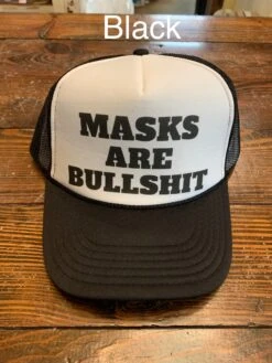 Masks Are Bullsh*t Trucker Hat 18 Masks Are Bullsh*t Trucker Hat -Fashion Clothing Shop IMG 92182