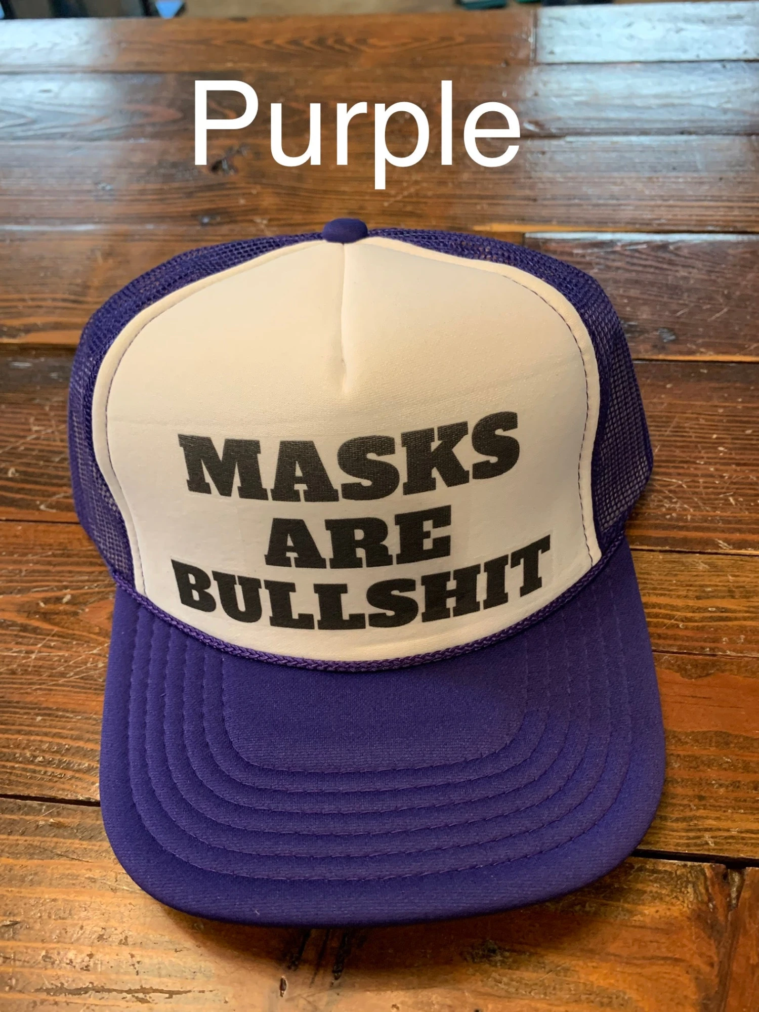 Masks Are Bullsh*t Trucker Hat 13 Masks Are Bullsh*t Trucker Hat - Image 11