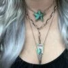 The Turquoise Star Necklace -Fashion Clothing Shop IMG 9269