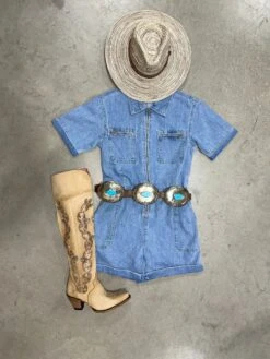 Molly Bracken Zip Me Up Romper -Fashion Clothing Shop IMG 9456 1