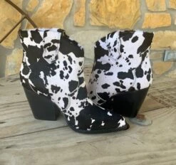 Bonnie Cow Booties -Fashion Clothing Shop IMG 9928 73b09488 bd23 4f14 a9d3 857f09f17b2f