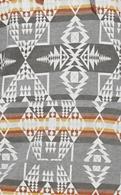 Pendleton Grey And White Aztec Print Unisex Hoodie -Fashion Clothing Shop ScreenShot2021 11 01at1.00.03PM