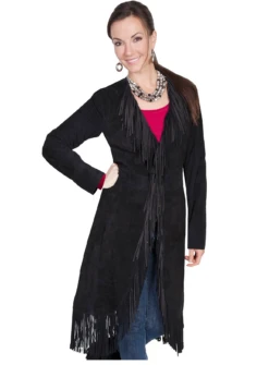 Scully Suede Fringe Knee Coat -Fashion Clothing Shop Screen Shot 2019 11 22 at 12.50.52 PM