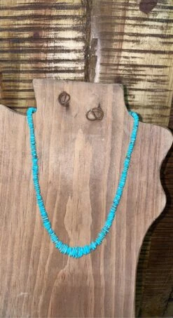 Cavewoman Turquoise Necklace