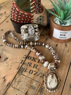 Crazy Horse Turquoise Set