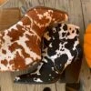Bonnie Cow Booties -Fashion Clothing Shop image 302b0ffe c1cb 40ba b86e 98a8a75728ed