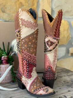 Old Gringo Blowout Boot - Rose -Fashion Clothing Shop image 50214057 6389 4aa1 9c23 53d4198b5d03 1