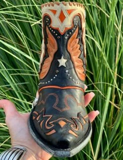 Old Gringo Eagle Flight Bootie - Black 9 Old Gringo Eagle Flight Bootie - Black -Fashion Clothing Shop image bf51002c 2534 419f bc90 23c3e3865253 1