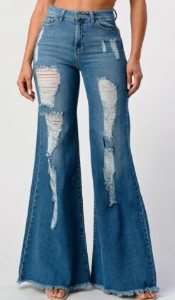 Jodi High Rise Mega Flares -Fashion Clothing Shop image caf8c5a2 1513 42a4 af14 cc9563dc0773