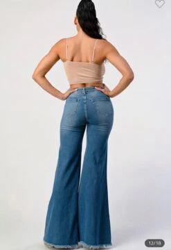 Jodi High Rise Mega Flares -Fashion Clothing Shop image d01ea6d8 dbd3 40f1 bcb8 8ebc31cfefd9