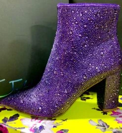 Betsey Johnson SB Cady Rhinestone World Bootie -Fashion Clothing Shop image da9b02a4 a35b 4464 90c1 bf152926c5b2