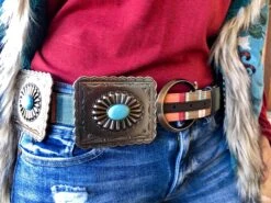 Mesa Flats Serape Concho Belt