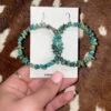 Circle Stacked Stone Turq Earrings -Fashion Clothing Shop image e365f39b 1816 4441 ab0c 1d9b46634f2f
