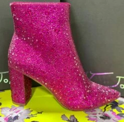 Betsey Johnson SB Cady Rhinestone World Bootie -Fashion Clothing Shop image e5110495 e764 4ec1 a5a2 86734b179095