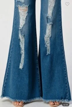 Jodi High Rise Mega Flares -Fashion Clothing Shop image f75789dc 50ff 4e70 ba19 55b5ad0e46b3