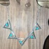 Triangle Turquoise Necklace -Fashion Clothing Shop image ff0b351f 05aa 49e3 97c1 42e119e9c466